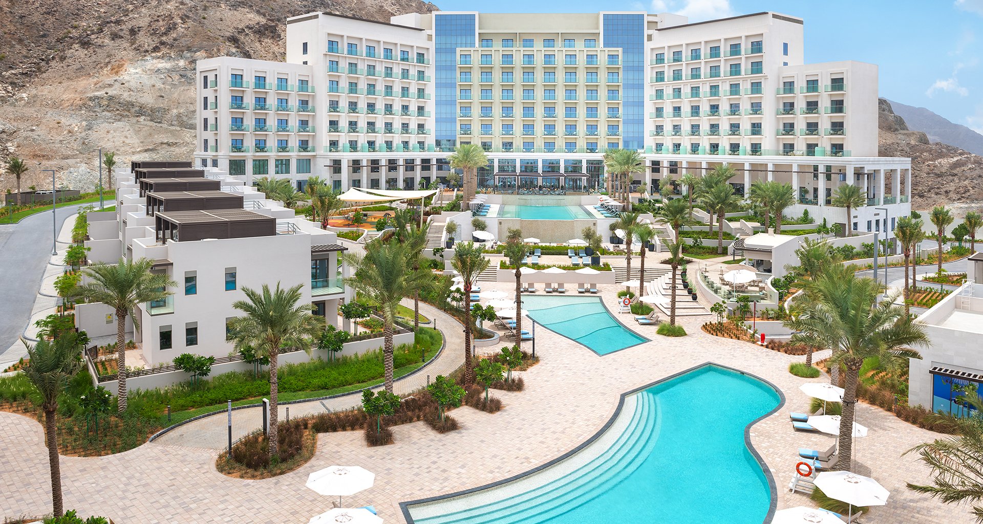 Private Outdoor Pools at Address Beach Resort Fujairah
