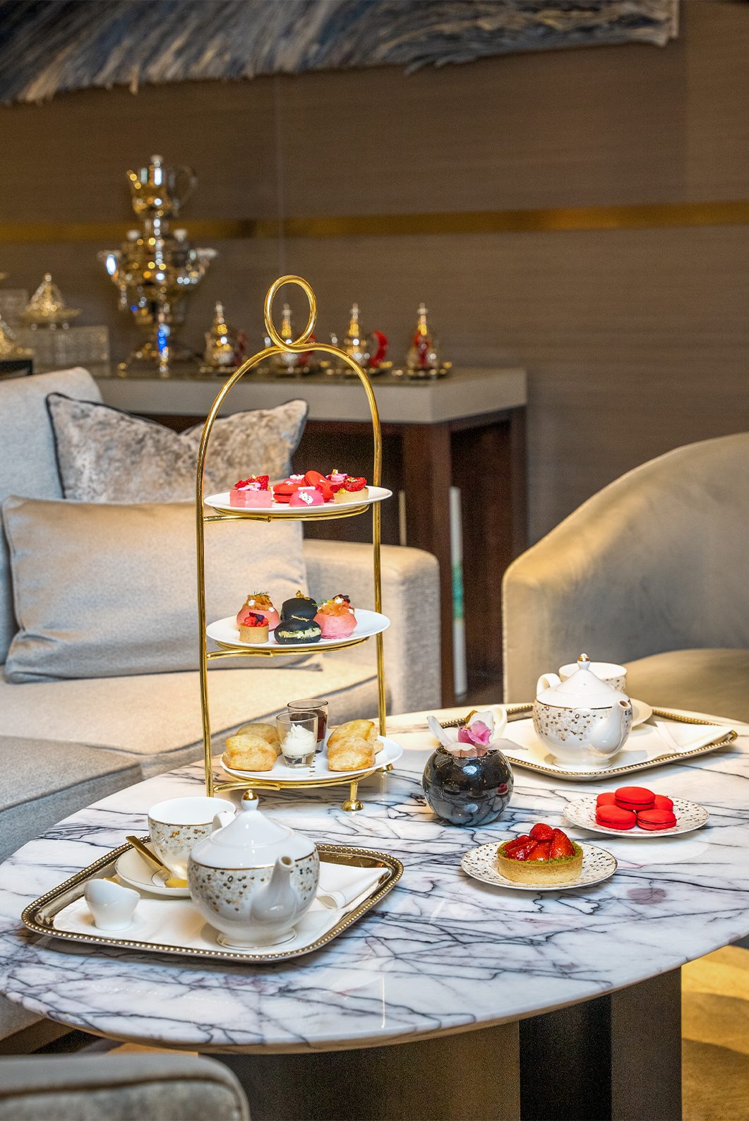 A pictureperfect Pink Afternoon Tea awaits you at Karat Address