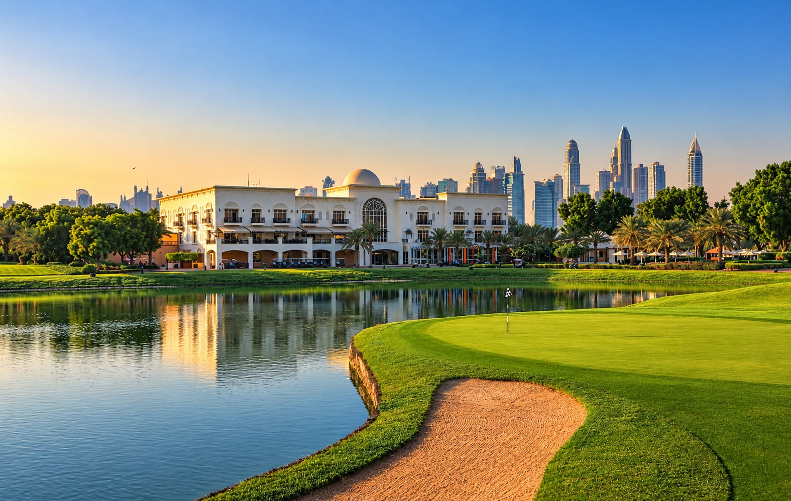 Golden-Hour Waterfront Golf Resort (1)